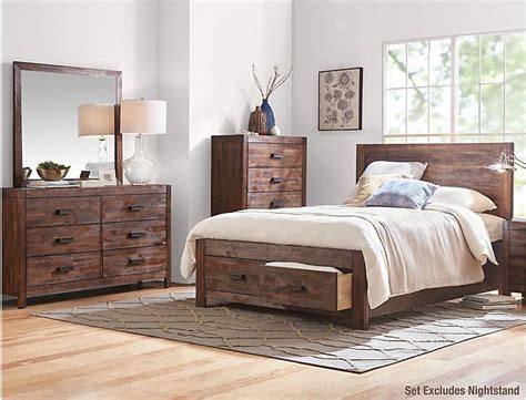 Art van furniture collections have been curated from the best of the best, offering a variety of styles and price points. Warner Chestnut King Bedroom Set | Outlet at Art Van (With ...