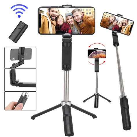 Selfie Stick 360° Rotation Extendable Selfie Stick Tripod With