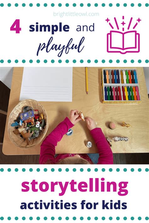 Create 4 Simple And Playful Storytelling For Kids Activities