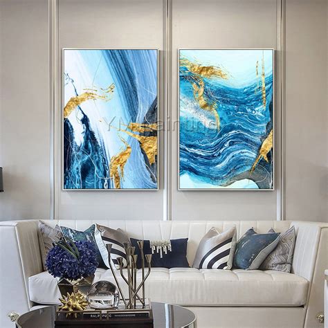 Framed Wall Art Set Of Wall Art Abstract Paintings On Canvas Original