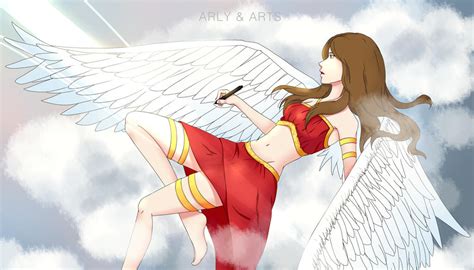 Angel By Arlyandarts On Deviantart