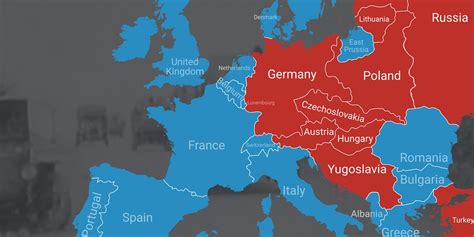 Interactive Map Of Europe Ww2