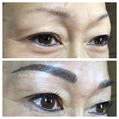 microblading for asian brow style