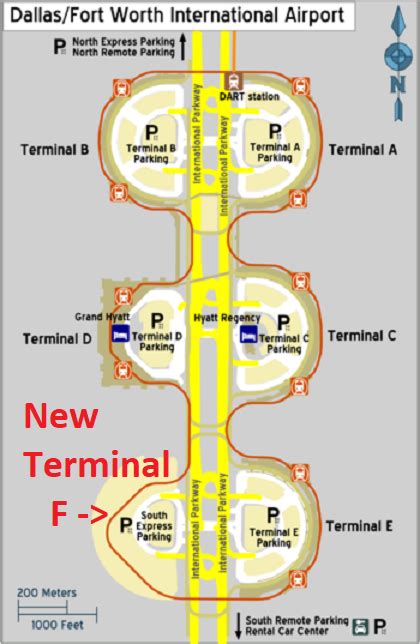 Dfw Airport Map Terminal C