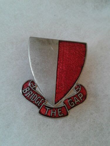 Authentic Wwii Us Army 115th Engineer Battalion Di Dui Crest Insignia