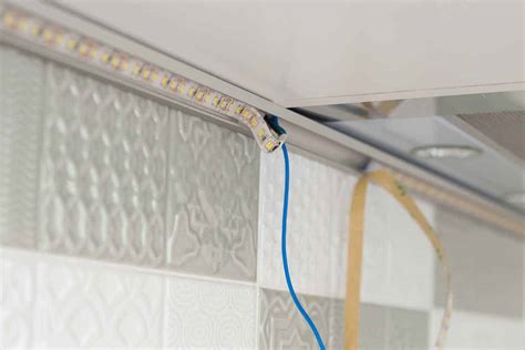 installing led lights around ceiling