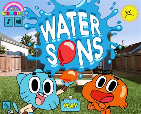 🕹️ Play The Amazing World Of Gumball Water Sons Game Free Online