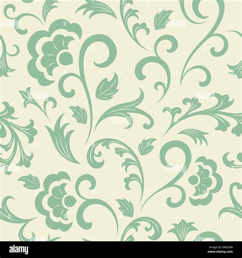 Seamless Floral Pattern Stock Vector Image And Art Alamy