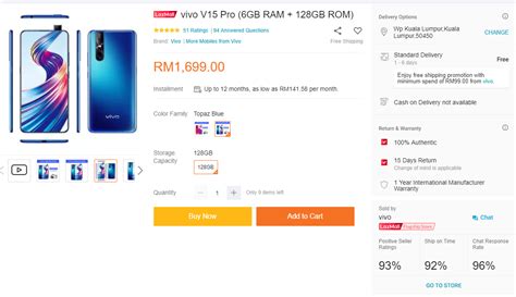 Vivo v7 plus, with the 24mp rear. Vivo V15 Pro gets a price cut in Malaysia | SoyaCincau.com