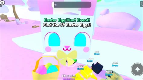 I Hatched A Huge Easter Bunny From The Egg Hunt In Pet Sim X Youtube