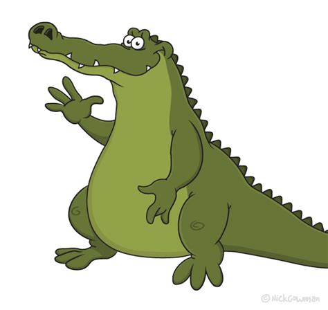 Cartoon Crocodile Cartoon Illustration In Salisbury