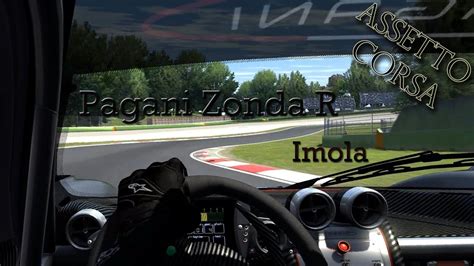 Assetto Corsa Pagani Zonda R Hotlap 1 39 384 Imola YouTube
