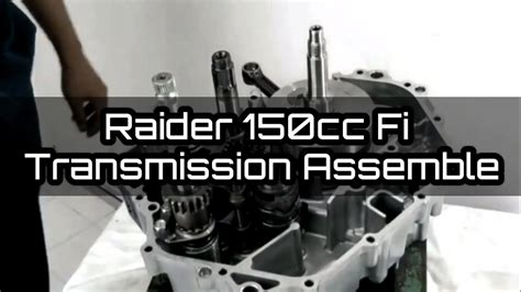How Motorcycle Transmission Works Raider Cc Fi YouTube