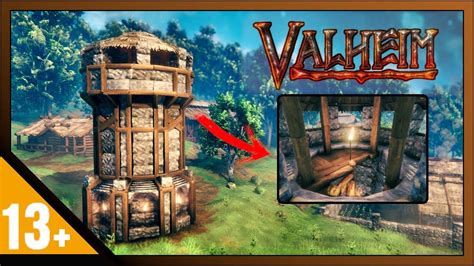 Valheim How To Build Stone Tower Circular Watchtower Build Guide