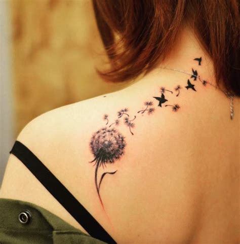 50 Devastatingly Delightful Dandelion Tattoos Tattooblend