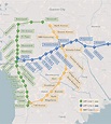 Map Guide to Manila's LRT and MRT Stations - DeiVille