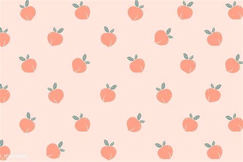 Peach Aesthetic Wallpaper Desktop