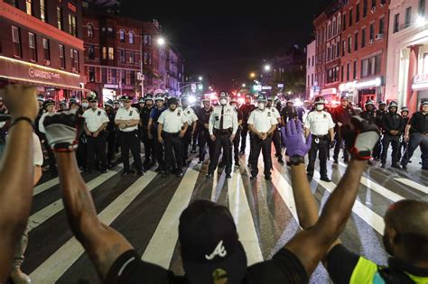mayor downplays rough police treatment of nyc protesters