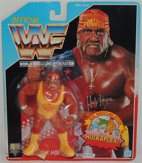 WWF WWE 1991 Hasbro HULK HOGAN Hulkaplex Series 3 Wrestling Figure MOC