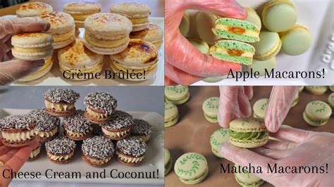 Collection Of Baking Macarons 4 Macarons Recipes Shell Filling Ceva