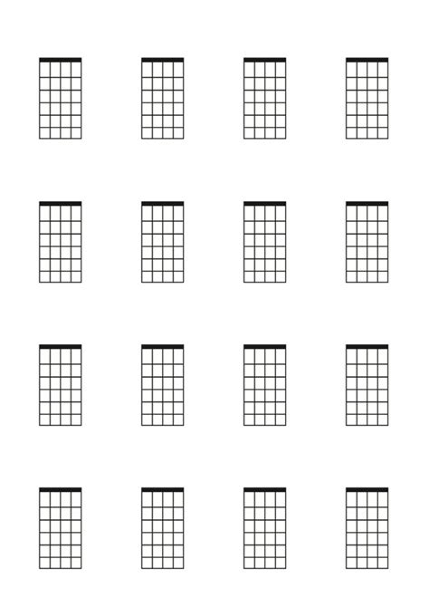 Simple Bass Guitar Chord Chart