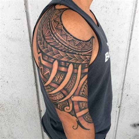 60 Hawaiian Tattoos For Men Traditional Tribal Ink Ideas