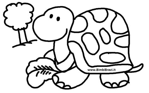 Disegni di animali da stampare e colorare per bambini. Disegni facili - BimbiBravi.it
