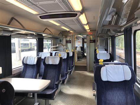 Now Thats What First Class On Uk Commuter Rail Should Be First Class And Standard Class