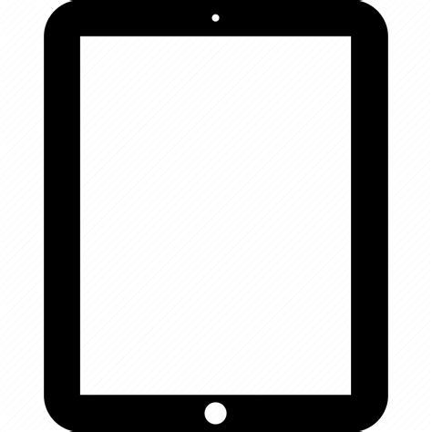 Apple Simple Devices Mobile Tablet Ipad Icon Download On Iconfinder