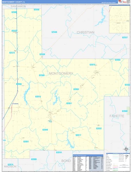 Montgomery County Zip Code Map World Map