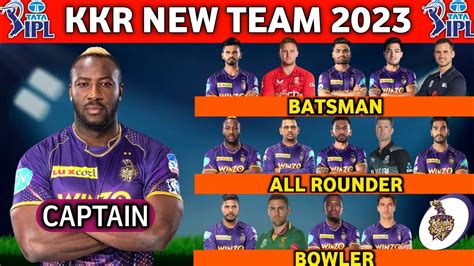 Ipl 2023 Kolkata Knight Riders Team Full Squad Kkr Full Squad 2023