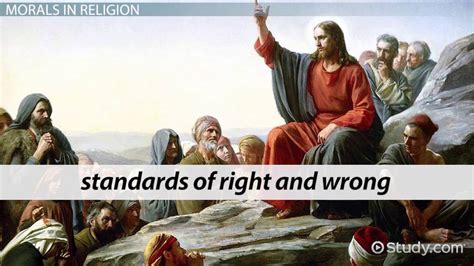 Christian Ethics And Morals Definition Application And Influence Video And Lesson Transcript