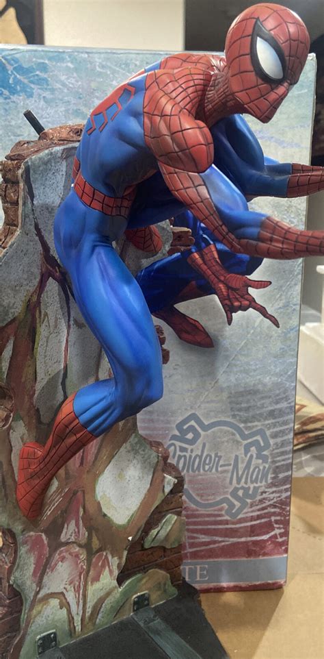 Sideshow Collectibles Spider Man Comiquette J Scott Campbell Statue 3500 Ebay