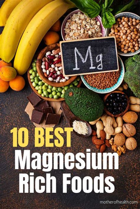 10 best magnesium rich foods that are supremely healthy mother of health