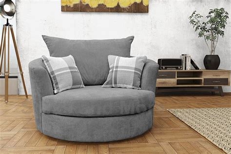 I do review the pieces you'll need in the video, but here is a list… 1 piece a couple inches larger (both length and width) than the seat area you want to. Large Swivel Round Cuddle Chair Fabric (Grey): Amazon.co ...