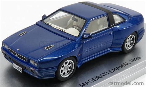 Kess Model Ke43014023 Scale 143 Maserati Shamal 1989 Blue Met
