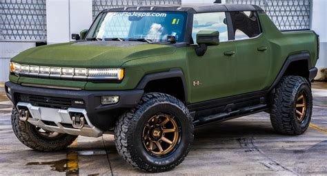 Kevlar Coated Gmc Hummer Ev Is An Absolute Tank Of A Truck