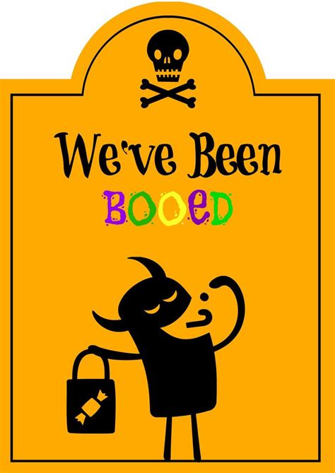 Get These Youveweve Been Booed Printables Booed Printable Booed