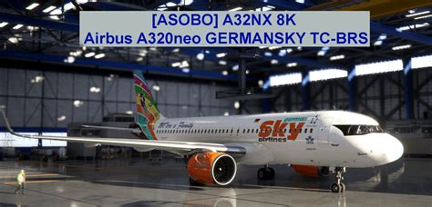 Asobo Airbus A320 Livery 8k