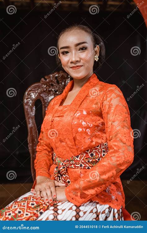 Portrait Of Young Javanese Woman Stock Photo Image Of Java Beautiful