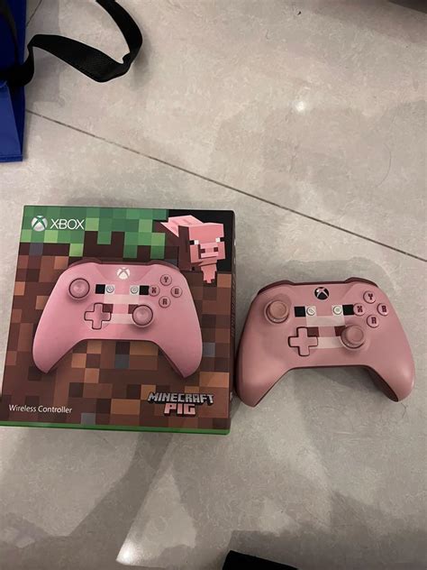 Xbox One Controller Minecraft Pig Edition Video Gaming Gaming