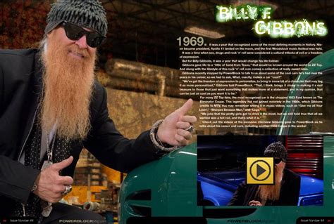 Just A Car Guy Billy Gibbons Of Zz Top Not Only Changed To A