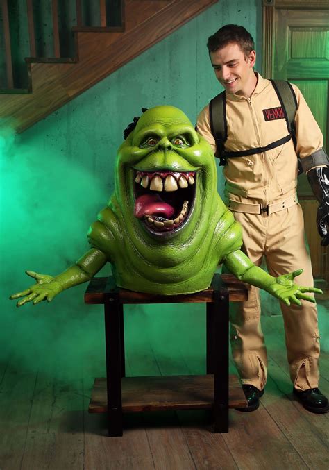 Ghostbusters Superfans Can Now Order A Life Size Slimer Prop Replica