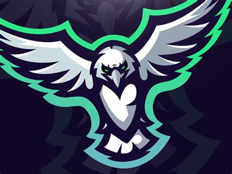 Eagle Logo Illustration Mascot By Shard On Dribbble