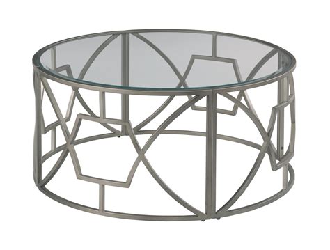 Hammary Domaine Contemporary Round Coffee Table Wayside Furniture