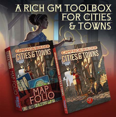 Kobold Press Campaign Builder Cities And Towns For 5e Passes 300