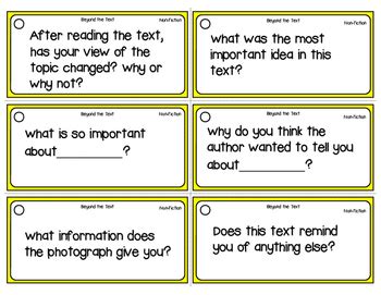 Check spelling or type a new query. Guided Reading Quick Check for Comprehension-Within,Beyond,About text questions