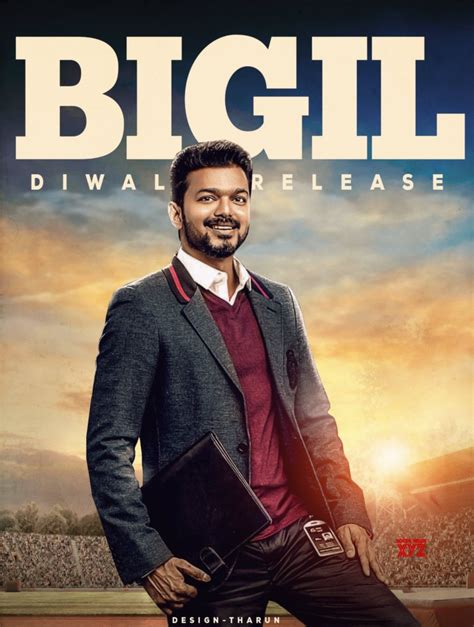 Bigil was one of the top indian moneymakers in 2019, and deservedly so. Thalapathy Vijay's Bigil Movie Diwali Release New Poster ...
