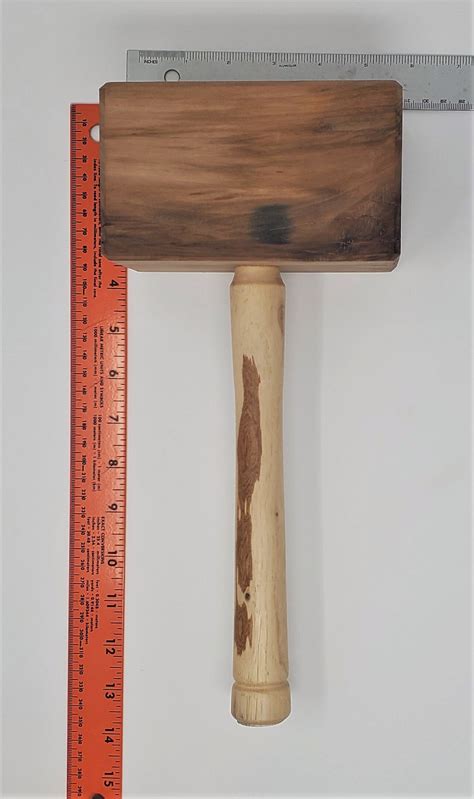 Wooden Mallet Great T Idea Rustic Wooden Mallet For Etsy