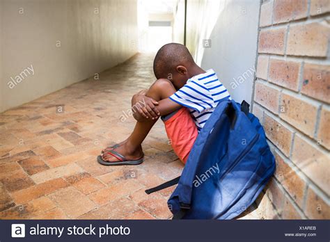 Black Boy Alone School High Resolution Stock Photography And Images Alamy